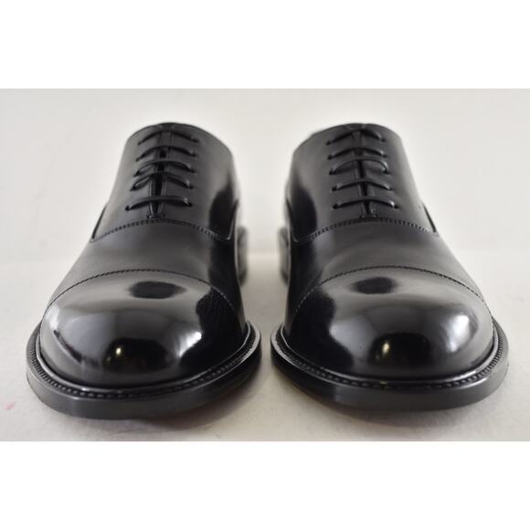 Dior Embassy Oxford Loafer Black Calfskin Leather Flat Lace Up Dress Shoes 42 9 - Picture 11 of 16